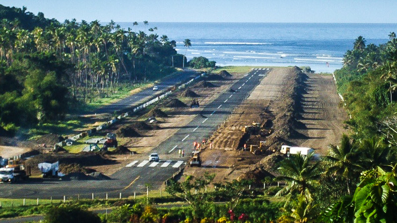 Savusavu Airport Runway Upgrade (2008)
